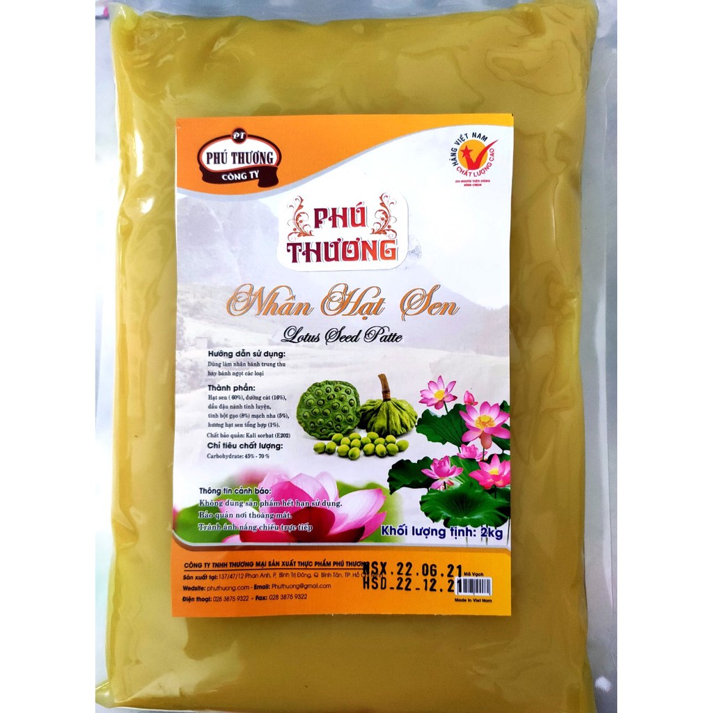 NHÂN HẠT SEN PHÚ THƯƠNG 2KG