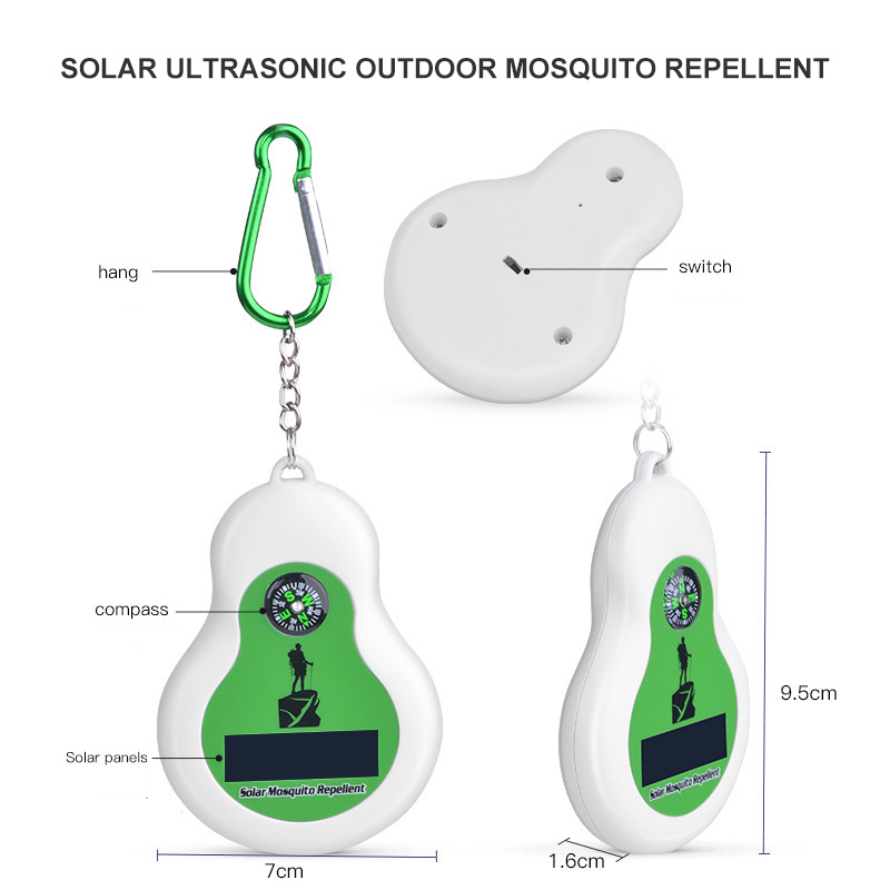 Thiết Bị Đuổi Muỗi Sử Dụng Sóng Siêu Âm Sử Dụng Năng Lượng Mặt Trời
