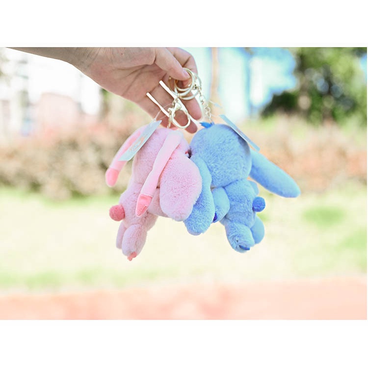 Móc Khóa Hình Stitch Nhồi Bông 5in Dễ Thương