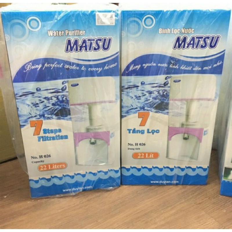 Bình lọc nước Matsu Duy Tan H026 22 lít