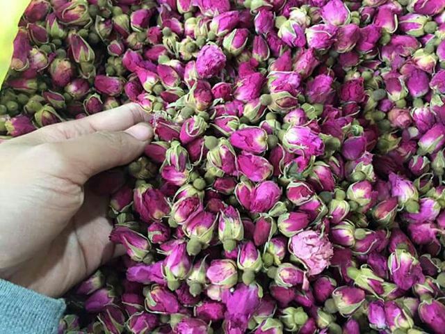 Trà hoa hồng sấy organic 100gr