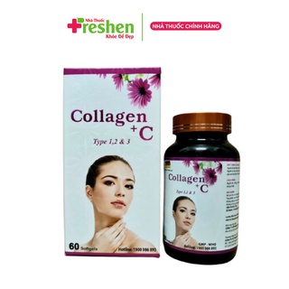 Đẹp da sáng da collagen + c lọ 60v