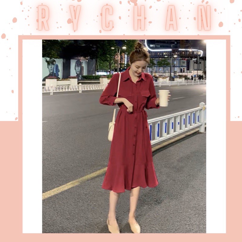 Đầm Maxi Đuôi Cá Sơ MI 4 Màu - DM811 | BigBuy360 - bigbuy360.vn