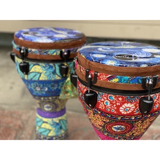Trống Djembe châu Phi 10 inch bọc vải