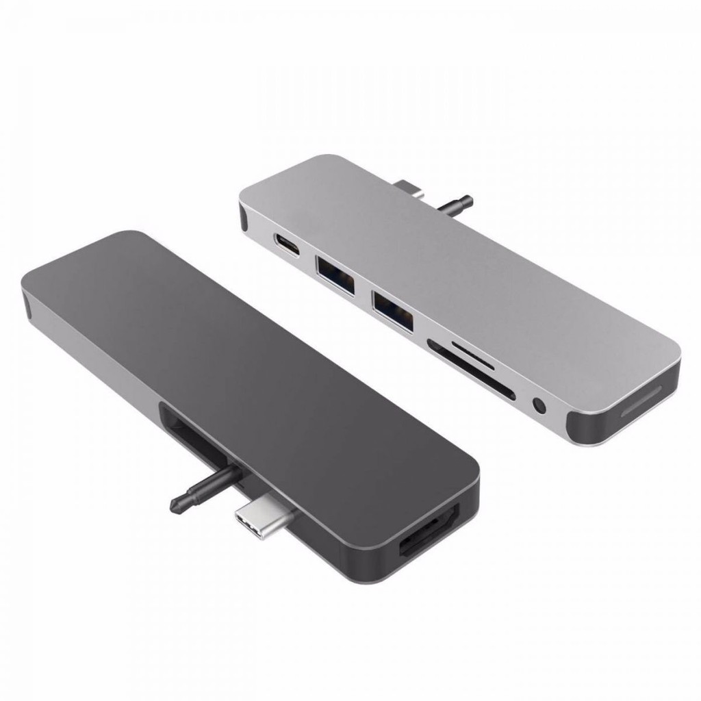 [Mã ELHAMS5 giảm 6% đơn 300K] USB-C Hub HyperDrive SOLO 7-in-1 for MacBook PC chính hãng