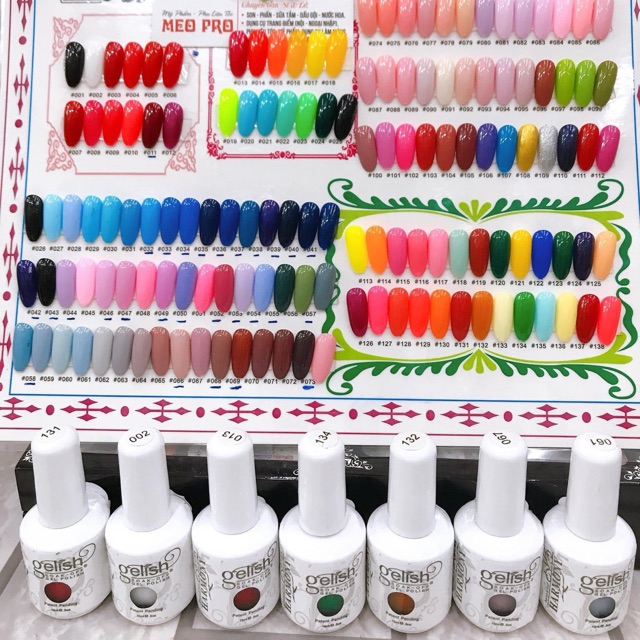 Sơn gel gelish chuẩn màu , bền , đẹp sơn móng tay chân ( trang 3)