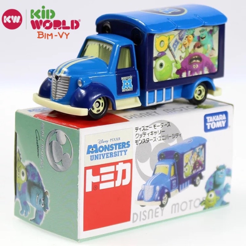 Xe mô hình Tomica Box Disney Motors Tải Monsters University. MS: 732.