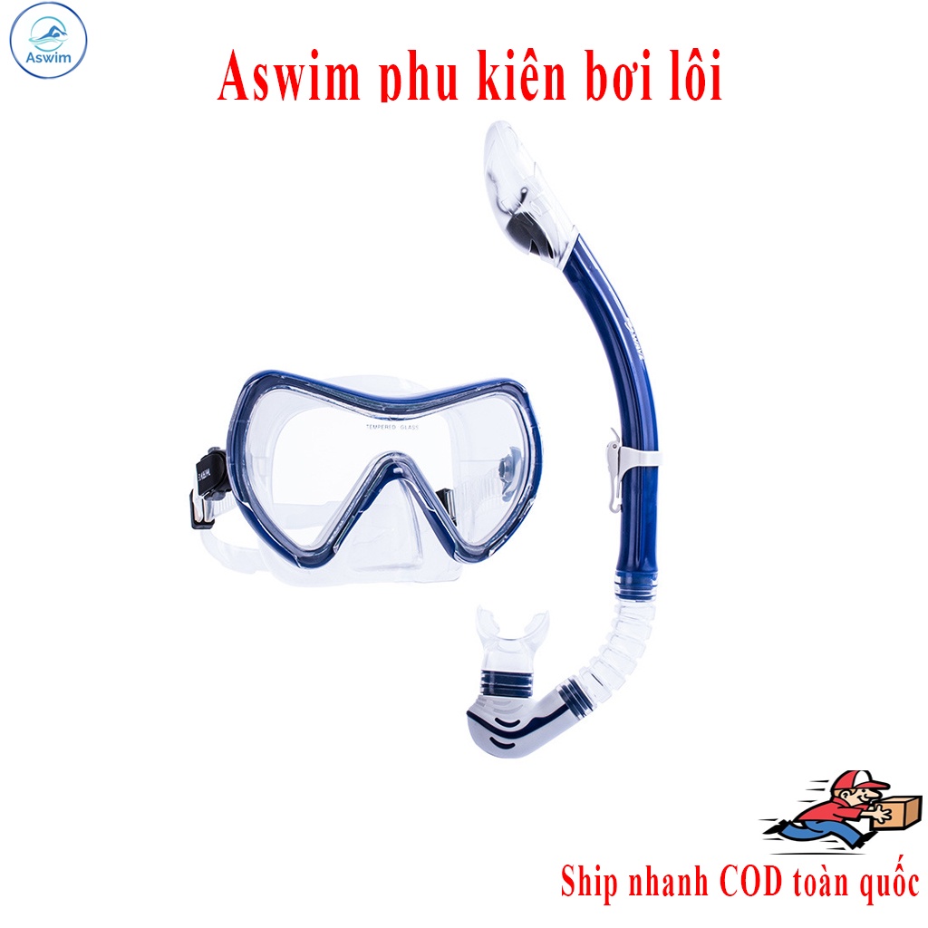 Kính lặn ống thở, kính bơi lặn, kính bơi lặn độ nét cao, cho tầm quan sát rộng thoải mái ngắm nhìn dưới nước