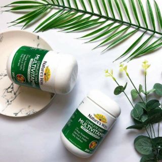 Viên uống Multivitamin kết hợp Tảo xoắn Nature's Way - 200 viên