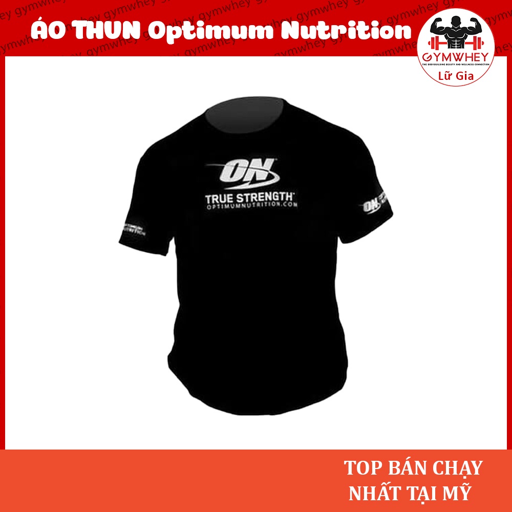 [GIÁ TỐT NHẤT] Áo Thun Thương Hiệu Optimum Nutrition Cá Tính - Fan ON - Authentic 100%