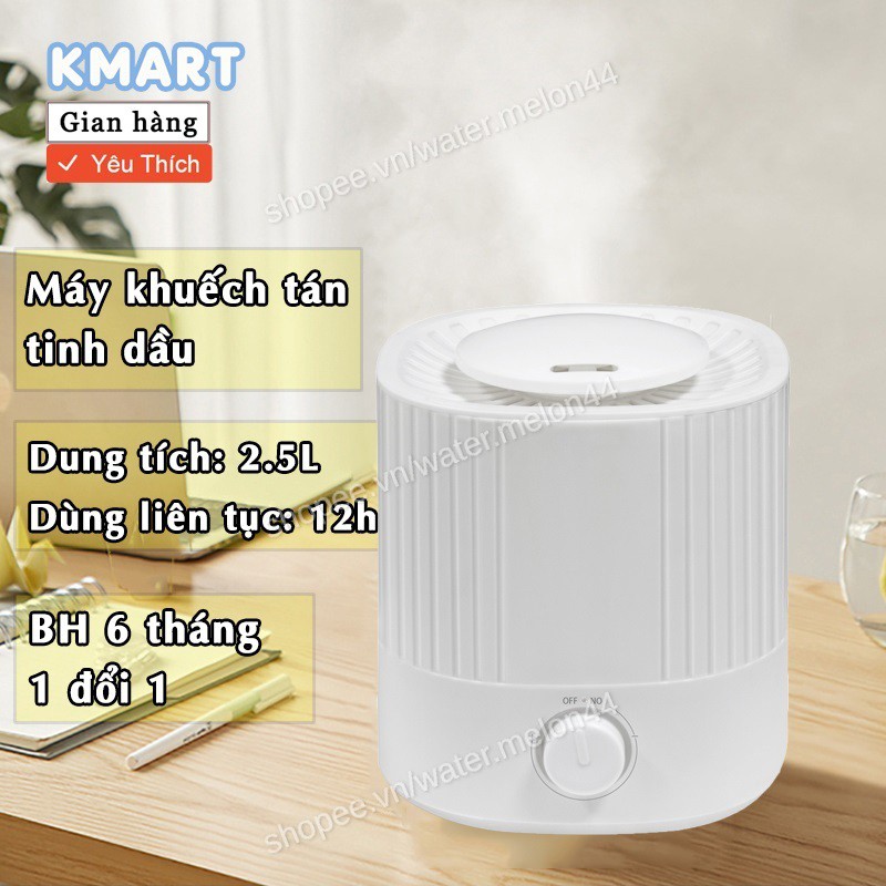 Máy khuếch tán tinh dầu dung tích lớn 2.5L