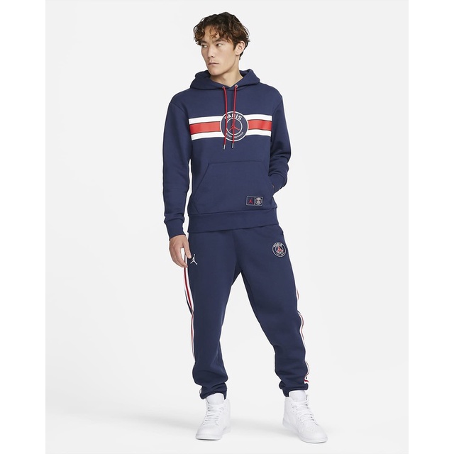 Bộ Nike Jordan PSG Hoodie Navy 21