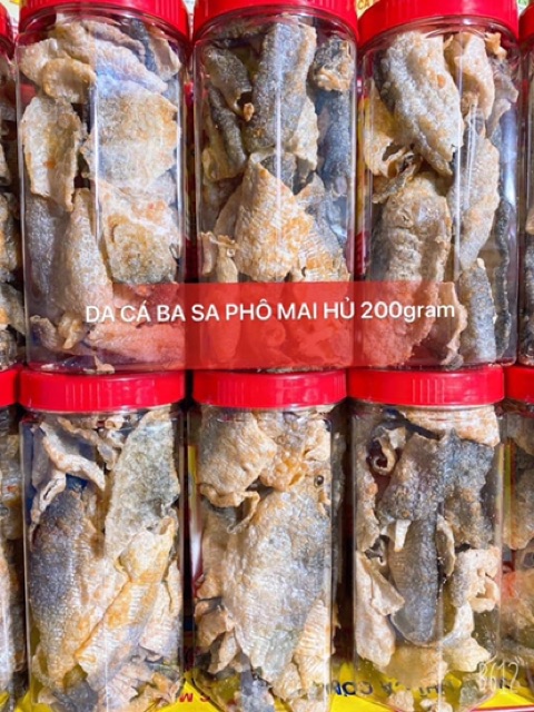 Da Cá BaSa Phô Mai ( ăn liền ) là món ăn yêu thích của Shop Đặc Sản Biển Phan Thiết NGỌC DŨNG; Hộp 200 gram.HSD 12 tháng