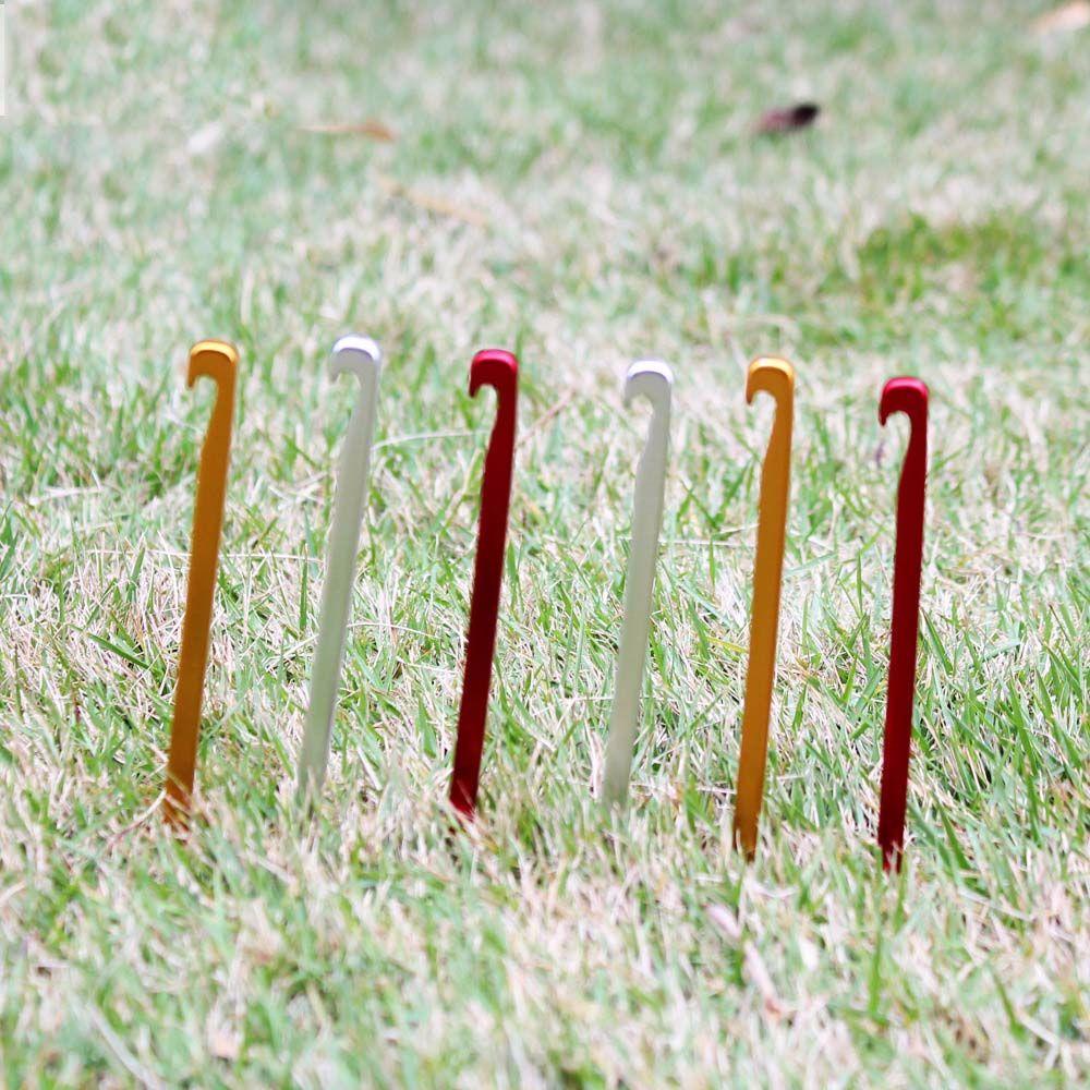 JARRED Set 10 Cọc Căng Lều Bằng Hợp Kim Nhôm 10 Cái