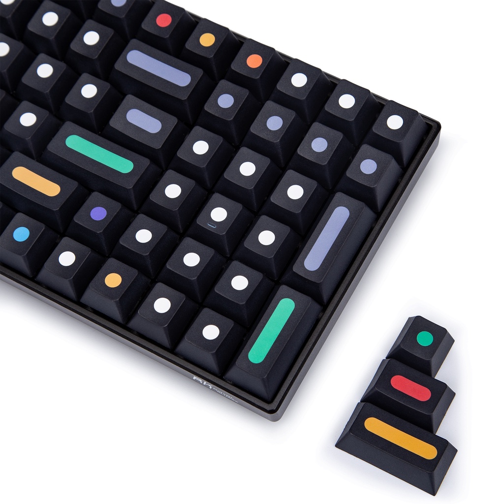 Cherry Profile 128 Keys PBT keycap Dye Thăng hoa ANSI Layout Keycap cho Bàn phím chơi game cơ học Công tắc Gateron Kailh Cherry MX