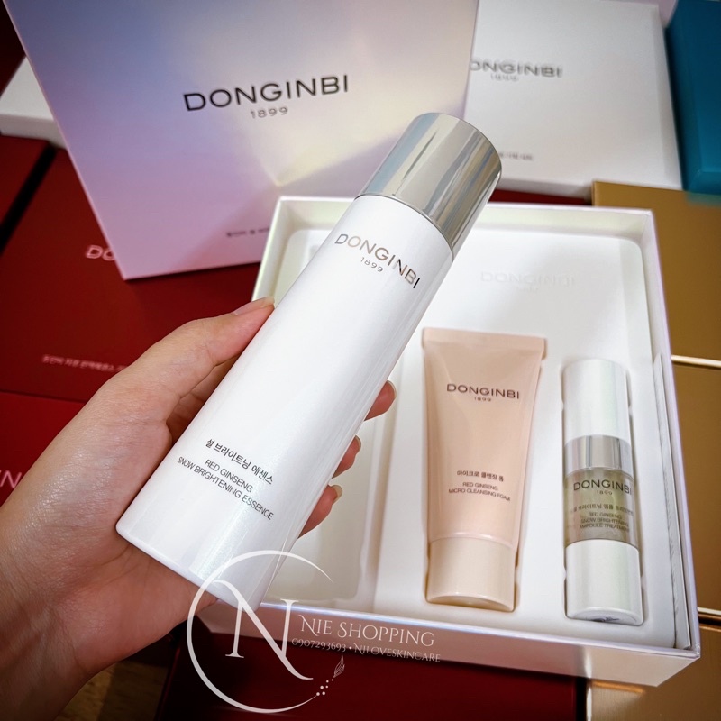 𝗗𝗢𝗡𝗚𝗜𝗡𝗕𝗜 𝟭𝟴𝟵𝟵 • Tinh chất căng bóng và tươi sáng làn da [Hàng chuẩn nội địa Hàn Quốc]