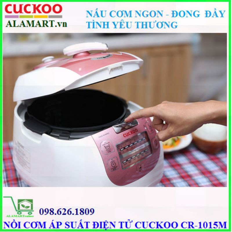 Nồi cơm Áp suất Điện tử CRP-G1015M 1.8L(ĐỎ) (MADE IN KOREA) | BigBuy360 - bigbuy360.vn