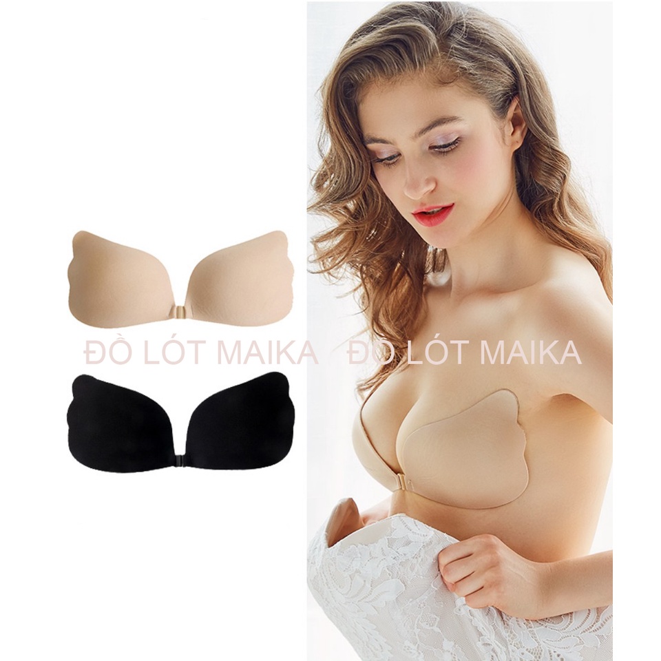 Áo dán nâng ngực Silicon - Áo Bra dán ngực Silicon rút dây hình bàn tay P381