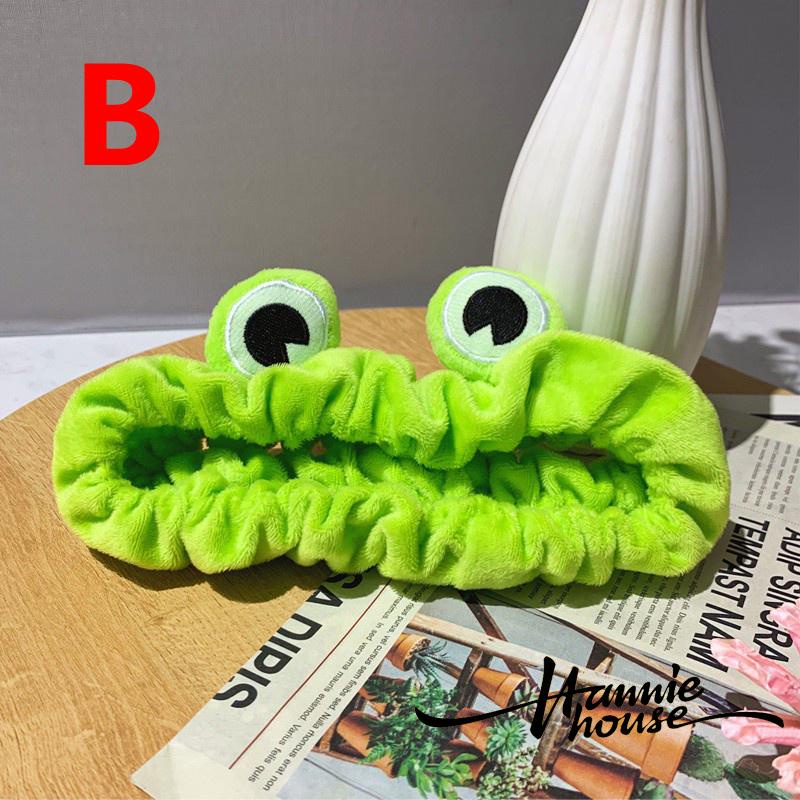 Băng đô cài tóc hình chú ếch dễ thương