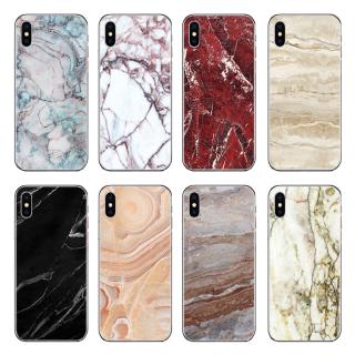 Ốp điện thoại TPU mềm họa tiết vân câm thạch cho compatible for iphone X 6 6S 7 8 Plus 5 5S SE