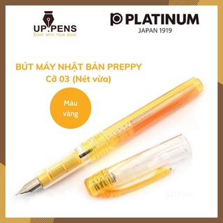 Bút máy Preppy ngòi 03 nét vừa - Mực vàng (Yellow)