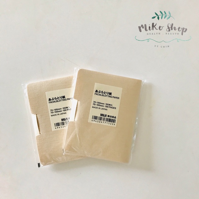 Giấy thấm dầu Muji