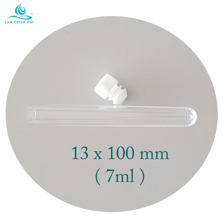 Ống nghiệm nhựa 7ml HTM có nắp không nhãn