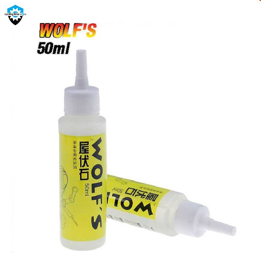 Dầu tra xích Wolf'S tác dụng bôi trơn, chống gỉ sét, tăng tuổi thọ xích, líp và đĩa xe đạp