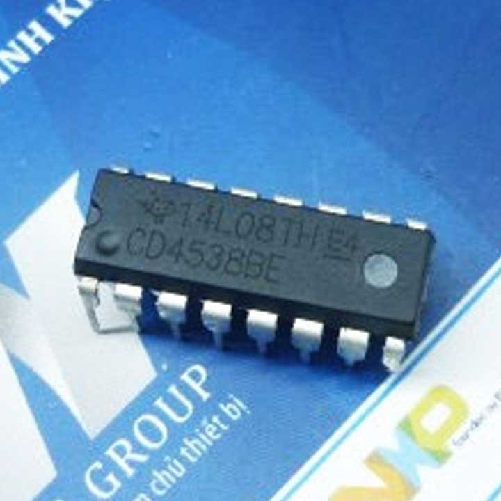 IC Chức Năng CD4538BE DIP16 Mới