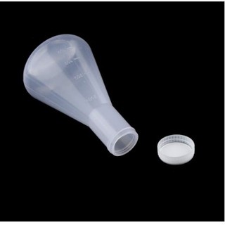 Bình tam giác nhựa 100ml có nắp