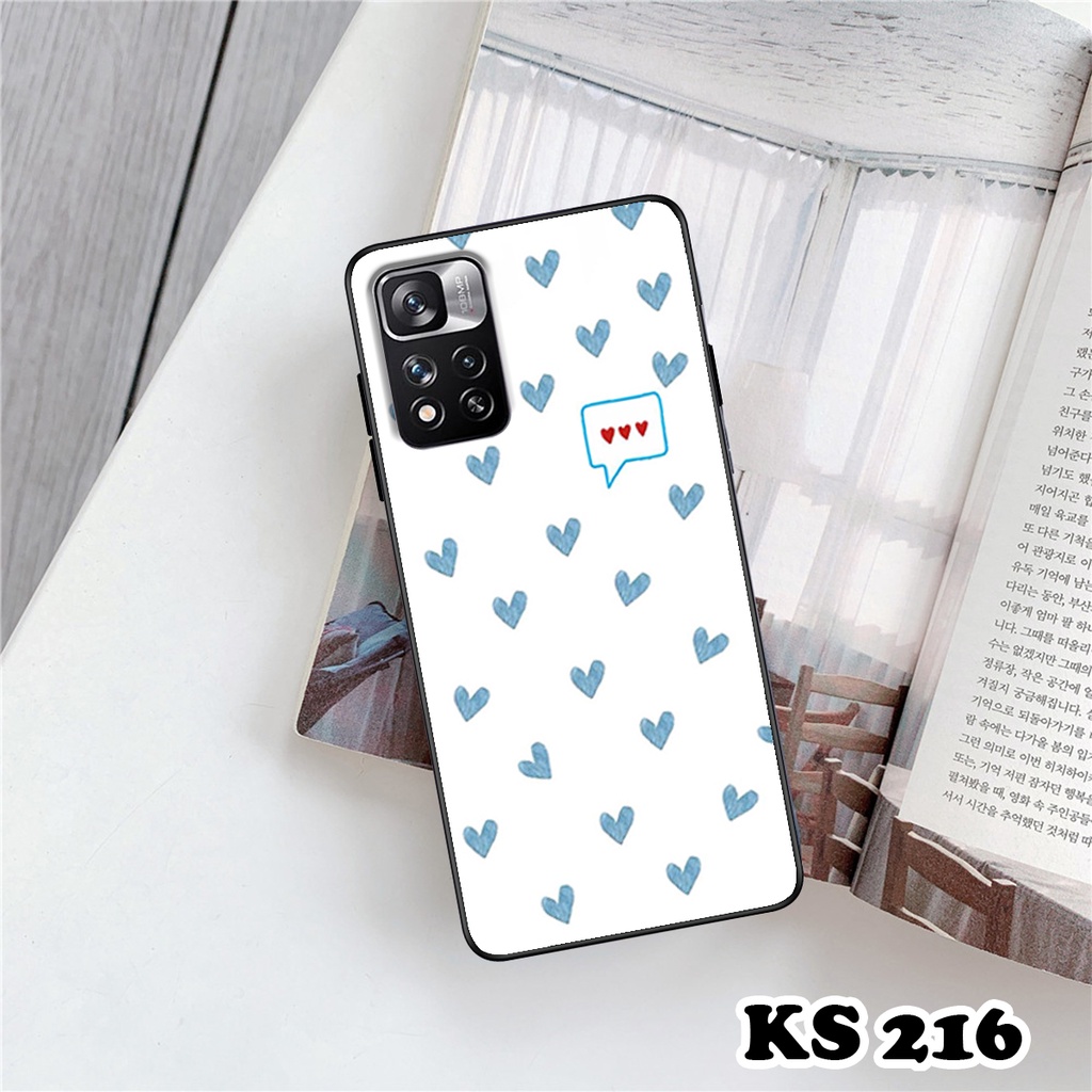 Ốp lưng Redmi Note 11 5G - Redmi Note 11 Pro 5G Bản Trung Quốc - Ốp in hình Trái tim siêu dễ thương