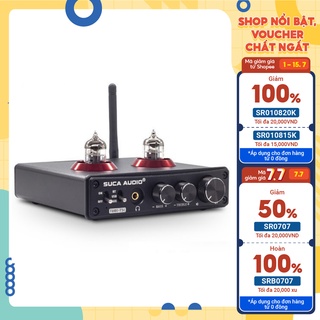 PRE ĐÈN SUCA-AUDIO TUBE T5C TÍCH HỢP DAC GIẢI MÃ - Hỗ trợ Bluetooth 5.0