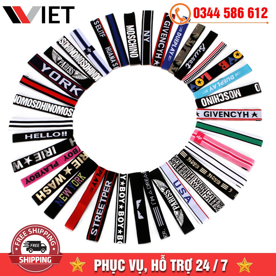 Băng Đô Đội Đầu Tập Thể Thao Tránh Chặn Mồ Hôi Hàn Quốc