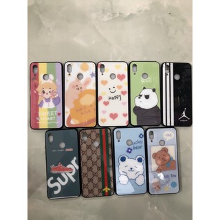 Huawei Nova 3i Ốp lưng nhựa viền dẻo lưng kính cường lực