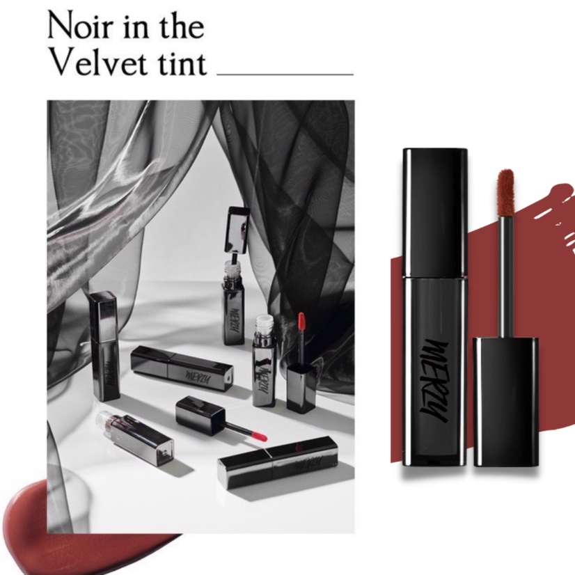 Son Kem Lì Merzy vỏ đen Noir In the Velvet Tint V23, V24, V25, V26, V27, V28 | BigBuy360 - bigbuy360.vn