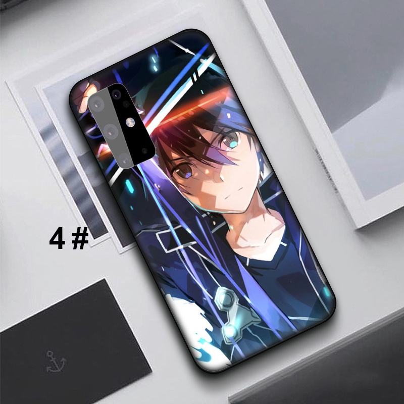 Ốp Lưng Mềm In Hình Sword Art Online Cho Samsung Galaxy S20 Ultra Plus S10e S10 Note 10 Lite A51 A71 A81 A91