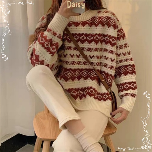 [SP Tốt,Hỏa Tốc] Áo Khoác Cardigan Len  Áo Len Chui Đầu Form Rộng Phong Cách Retro Vintage - Mã AOL010