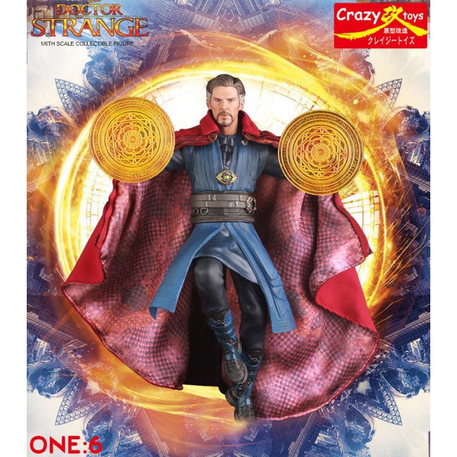 Mô hình tượng Doctor Strange phù thủy Avenger hãng Crazy toys cao 29cm - Avengers