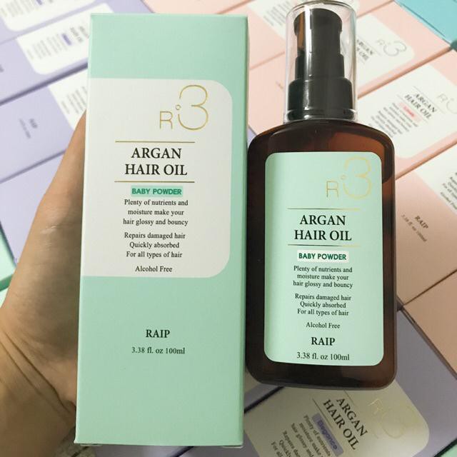 Tinh Dầu Argan Dưỡng Tóc R3 Hair oil RAIP 100ml