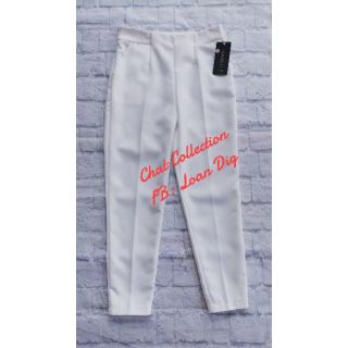 Quần baggy trắng ảnh thật
