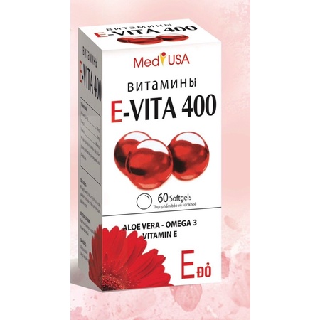 Vitamin E đỏ hàm lượng cao hấp thu nhanh hiệu quả đẹp da sáng mịn