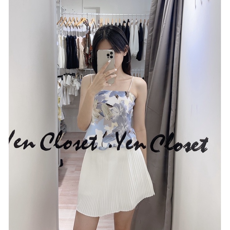 Hình thật - Chân váy dập ly hàng thiết kế y hình 100%