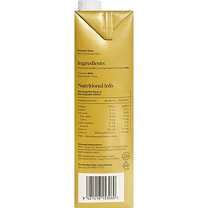 Sữa Tươi Nguyên Kem WestGold FULL CREAM 1L - Nhập Khẩu Newzeland