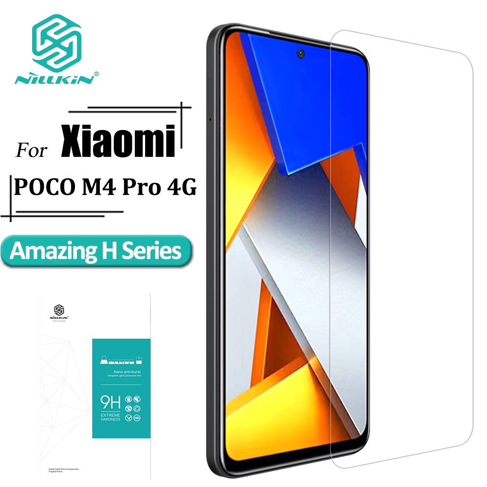 Kính cường lực Nillkin trong suốt 9H cho Xiaomi Poco M4 Pro 4G