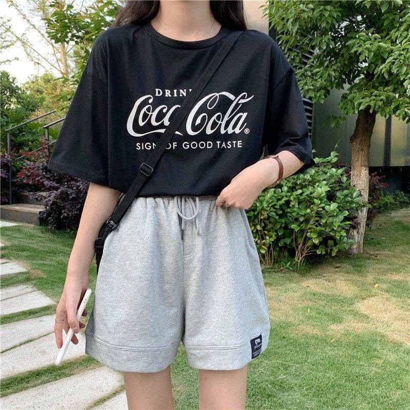 Quần Short Tag Logo OII, Quần Đùi Nữ Xinh