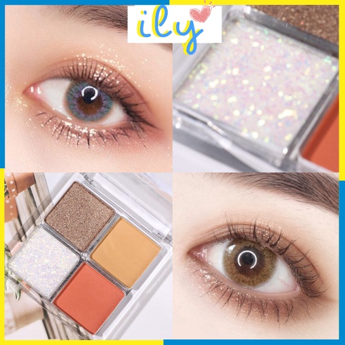 Bảng phấn mắt 4 ô Phấn mắt Nội địa trung ILY