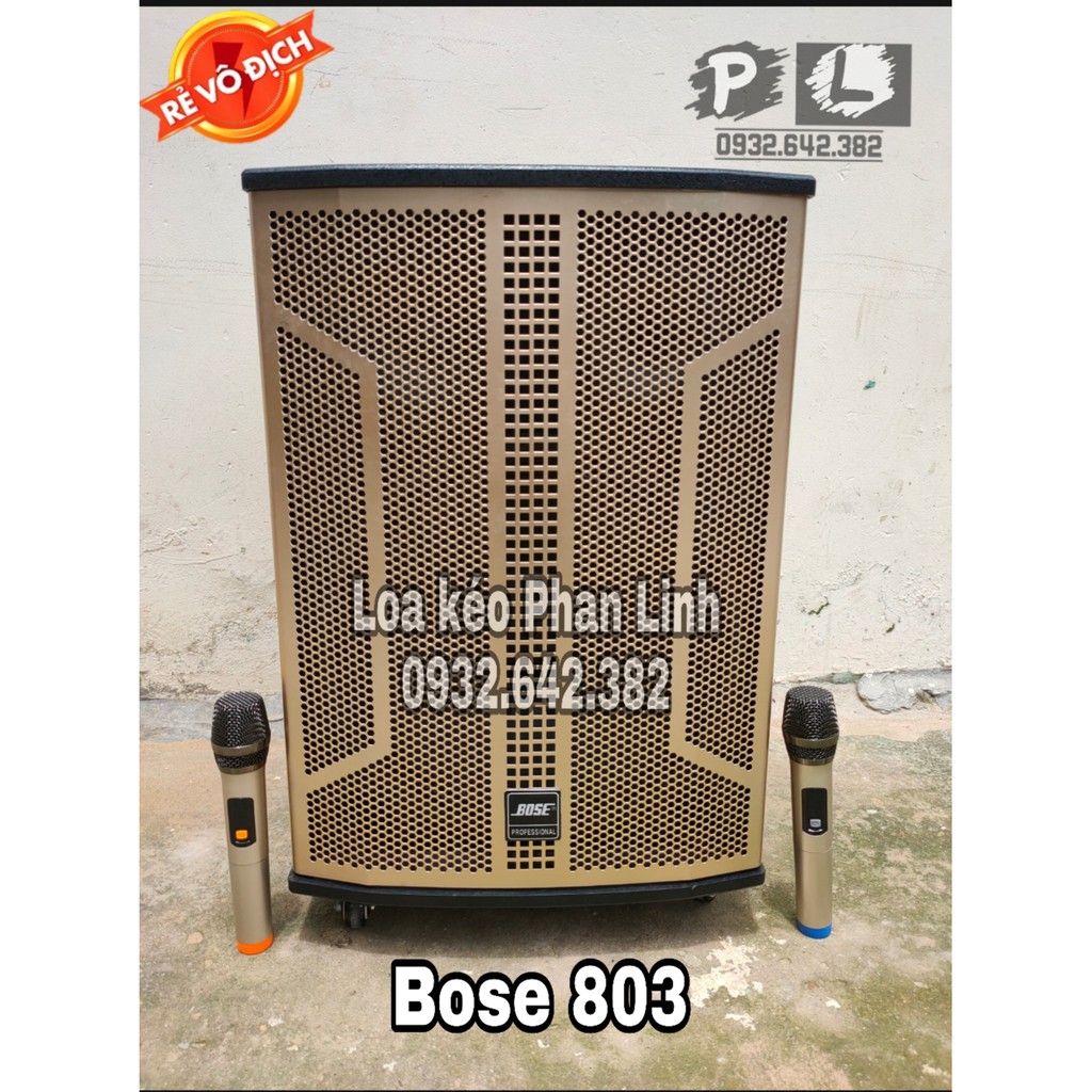 Loa kéo di động Bose 803 kèm 2 micro không dây ( bose 808 , bose 805 )