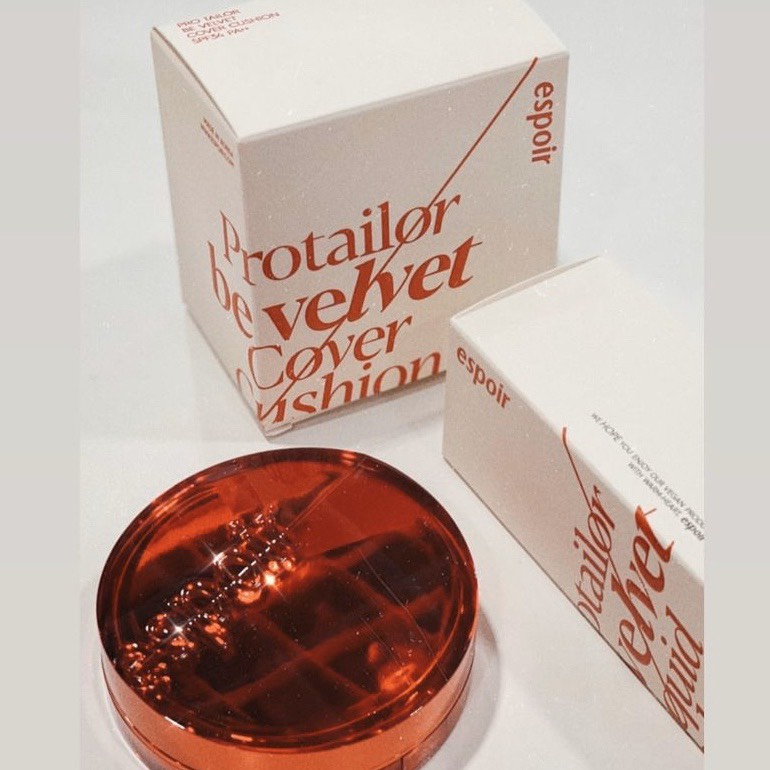 Phấn Nước Che Phủ Espoir Pro Tailor Be Velvet Cover Cushion SPF 34 PA++