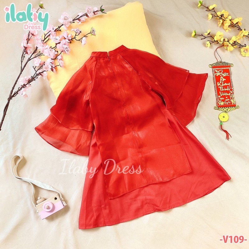 Áo dài công chúa cho bé nhà MINH ANH Fashion