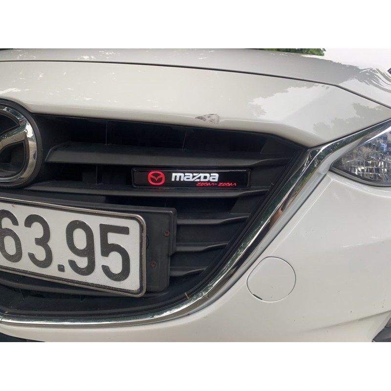 Đèn logo mazda gắn mặt calang